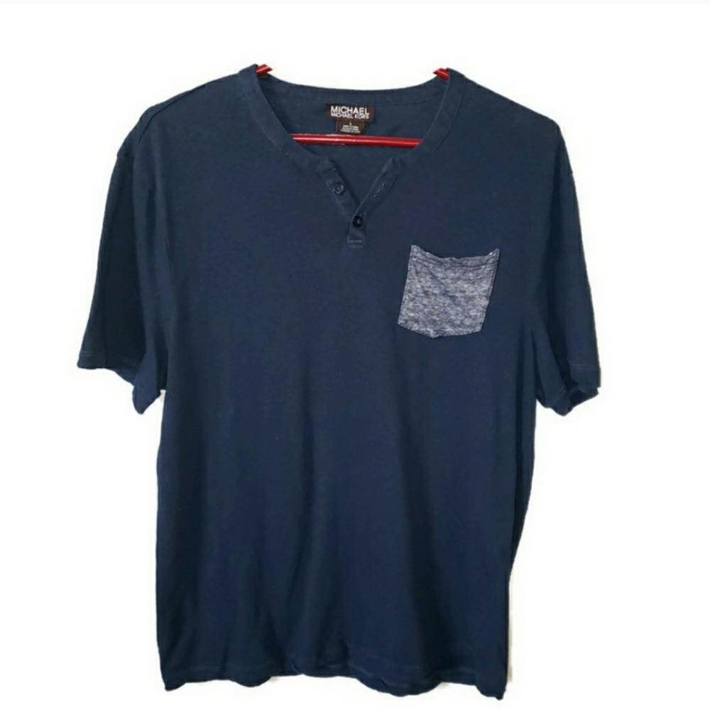 Michael Michael Kors blue Large Mens tee